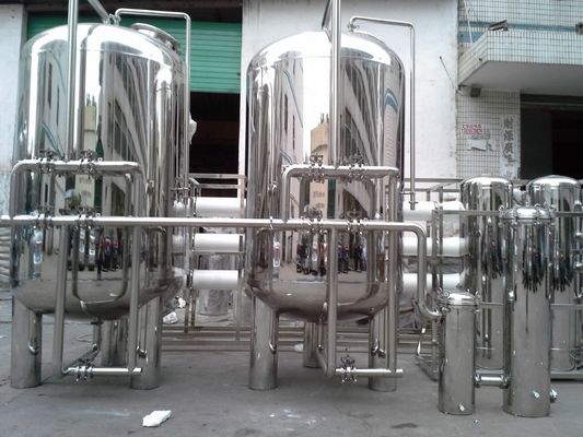 Farms Stainless Steel Mechanical Filter Housing for Corrosive Environments Weight 62KG