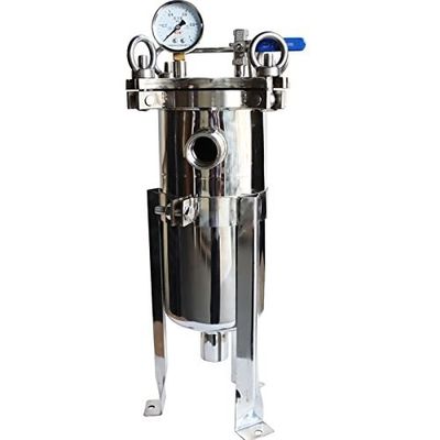 Heavy-Duty 304 Stainless Steel Bag Filter Housing for Industrial Water Treatment