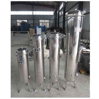 62KG Precision Stainless Steel Bag Filter for Tap Water Purification Industrial Machinery