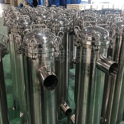 62KG Single Bag 304 Stainless Steel Sand and Impurities Removal Bag Filter