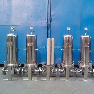 Guaranteed 10/20/30/40 Inch Cartridge Housing Filter for Sanitary Filtration 25kg Weight
