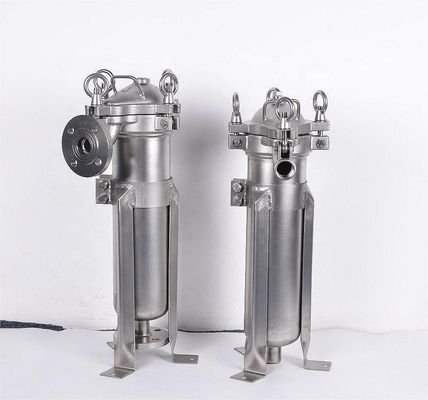 Turtle-Back Single-Bag Filter Housing for Hotels Weight 62 KG in Industrial Filtration