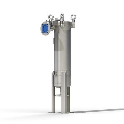 Turtle-Back Single-Bag Filter Housing for Hotels Weight 62 KG in Industrial Filtration