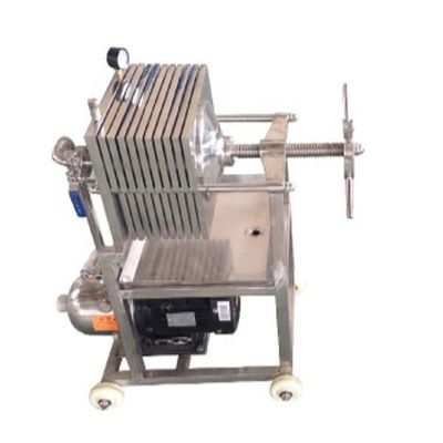 25kg Stainless Steel Multi Layer Plate Frame Filter Press with Square Gasket Seal Type