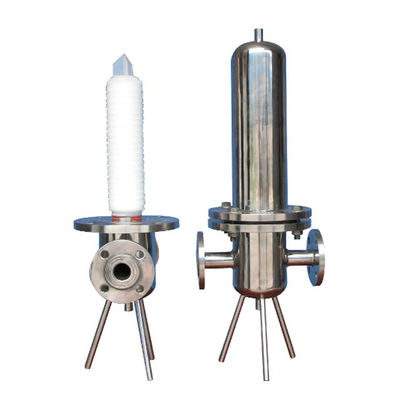 20kg Capacity Stainless Steel 316L Cartridge Filter Housing for Separating Gas and Solid