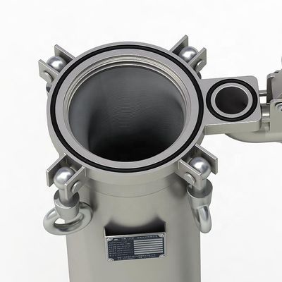Turtle-Back Single-Bag Filter Housing for Hotels Weight 62 KG in Industrial Filtration