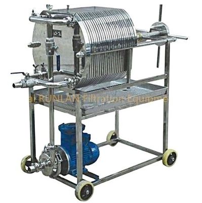 25kg Stainless Steel Multi Layer Plate Frame Filter Press with Square Gasket Seal Type