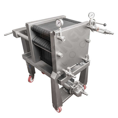 25kg Stainless Steel Multi Layer Plate Frame Filter Press with Square Gasket Seal Type