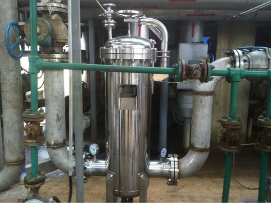 20kg Capacity Stainless Steel 316L Cartridge Filter Housing for Separating Gas and Solid