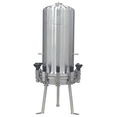 EPDM/Silicone/Viton Seal Material 316L Stainless Steel Air Filter Housing for Industrial