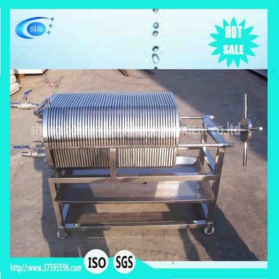 Manual Stainless Steel Food Grade Filter Press for Oil Refining and Slurry Dewatering