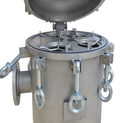 3 Micron PP Filter Bag Housing for Coconut Water Milk Oil Filtration in Food Beverage