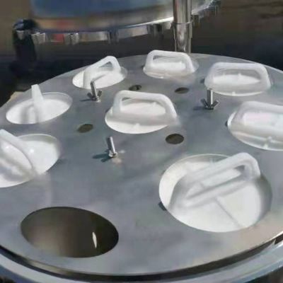 VITON Seal High Filtration Stainless Steel Flange Connection Double Bag Filter Housing