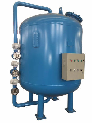 SS304/316L Auto/Manual Backwash Quartz Sand Filter for Water Treatment Customized Color