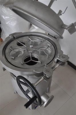 O-Type Seal Ring Stainless Steel Bag Filter Housing for Milk and Beverage Filtration