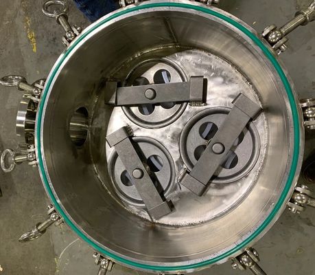 O-Type Seal Ring Stainless Steel Bag Filter Housing for Milk and Beverage Filtration