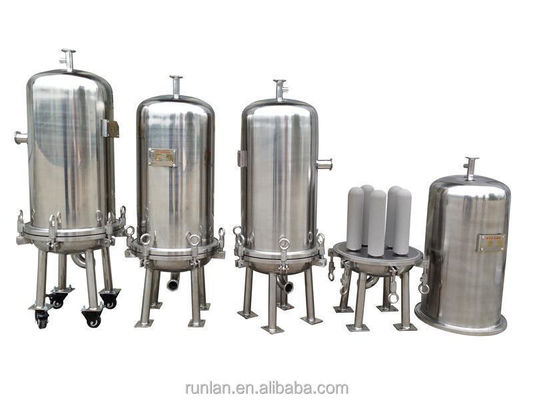 Sanitary Stainless Steel Double Housing Cartridge Filter with Customized Specifications