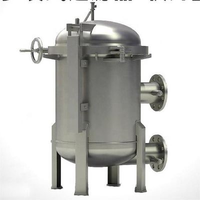 Stainless Steel Sanitary SS Bag Filter Housing for Water Purification in Food Beverage