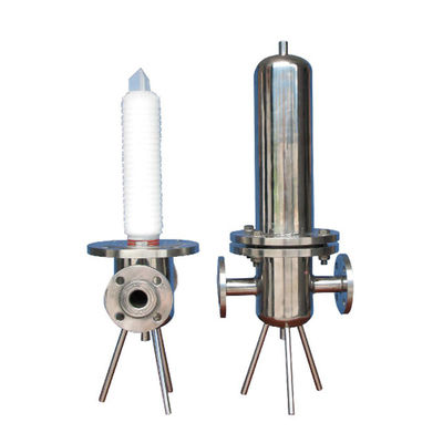 SUS304/SUS316L Microporous Membrane Manual Positive Pressure Filter for Food Beverage