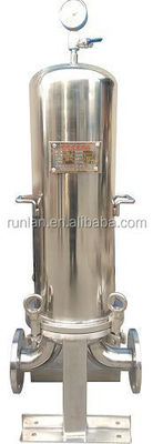 EPDM/Silicone/Viton Seal Material Multi-Cartridge Pressure Filter Housing for Industrial