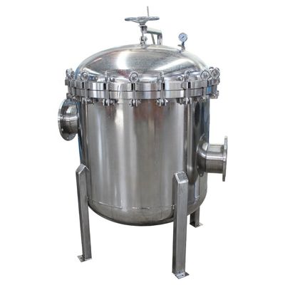 Low Pressure Loss Bag Cartridge Filter Housing for Automatic Operation and Small Size