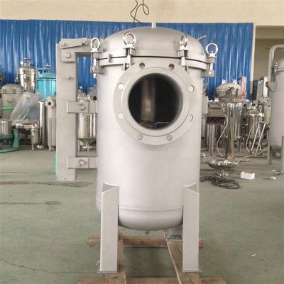 Low Pressure Loss Bag Cartridge Filter Housing for Automatic Operation and Small Size