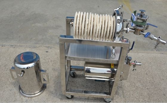 22KG High Precision Automatic Grape Wine Filter Machine with Diatomite Filter Media
