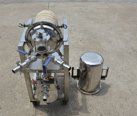 22KG High Precision Automatic Grape Wine Filter Machine with Diatomite Filter Media