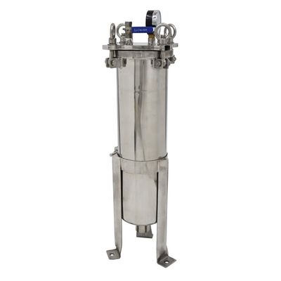 Industrial High Precision Plastic Liquid PP Bag Filter Housing with O-Type Seal Ring