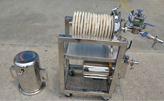 SS 304/SS316L Micron Rating 0.22-100 Um Industrial Grape Juicer with Automatic Filtering