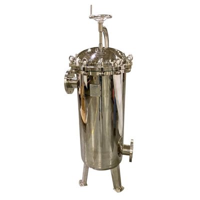 Industrial Liquid Single/Multiple Bag Filter for High Flow Rate Solid Particle Removal