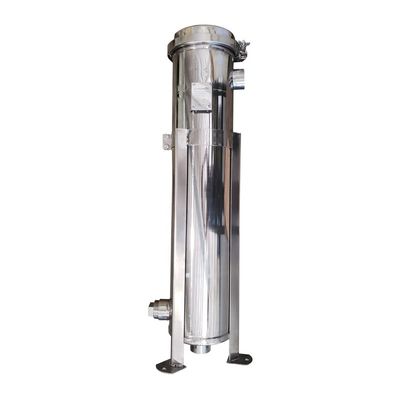 Screw Thread or Flange Connection Bag Water Filter 0.1/0.2/0.3 Micron for Water Treatment