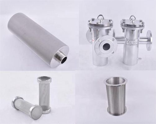 Stainless Steel Water Impurity Treatment Pipeline Filter with Vacuum Suction