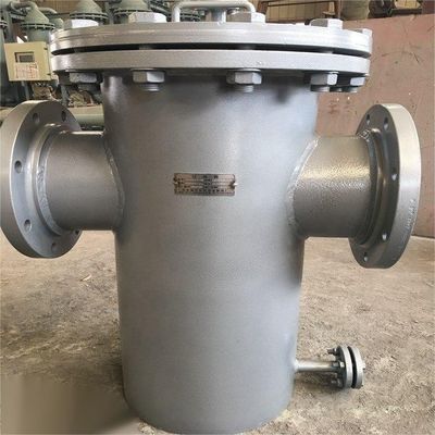 Stainless Steel Water Impurity Treatment Pipeline Filter with Vacuum Suction