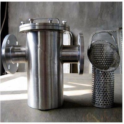 Stainless Steel Water Impurity Treatment Pipeline Filter with Vacuum Suction
