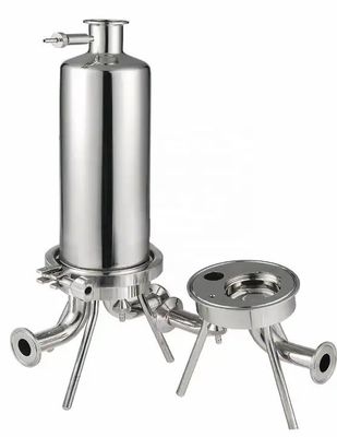 SUS316L Stainless Steel Microporous Membrane Filter Housing for Liquid Filtration
