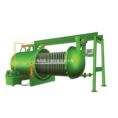 Max Pressure 0.4Mpa Industrial Full Automatic Spray Paint Leaf Filter for Bleached Soil Crude Oil