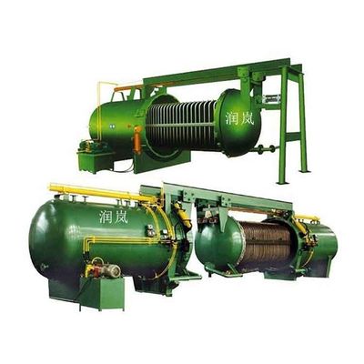 Max Pressure 0.4Mpa Industrial Full Automatic Spray Paint Leaf Filter for Bleached Soil Crude Oil