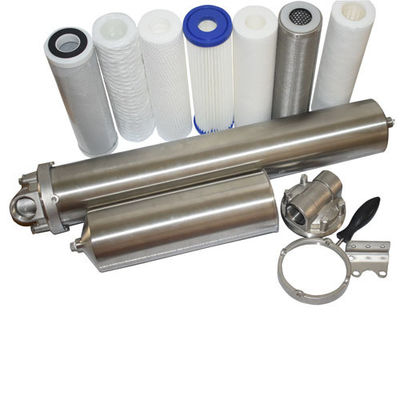 Retail Single Cartridge Liquid Filter Vessels 62KG Weight Top Choice