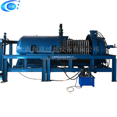 Max Pressure 0.4Mpa Industrial Full Automatic Spray Paint Leaf Filter for Bleached Soil Crude Oil