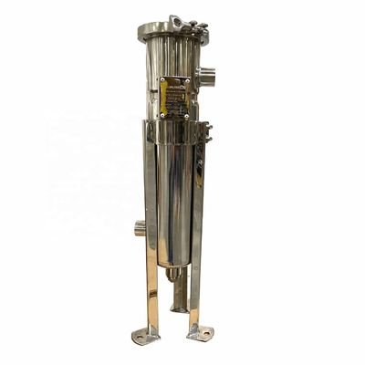 Stainless Steel 304 316 Liquid Bag Filter Housing 10 inches 20 inches for Filtration