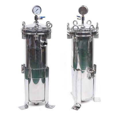 25 kg Weight Stainless Steel Filter Bag Type Pre Filtration Oil Filter for Food Beverage