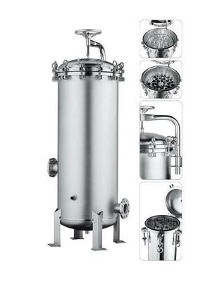 SUS316L/SUS304 Multi Bag Filter Housing with Feeding Pump Honey Filtration at its Best