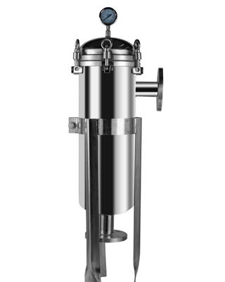 Customized Silicone Seal SS Bag Filter Housing for Water Purification Applications