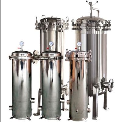 Customized Silicone Seal SS Bag Filter Housing for Water Purification Applications