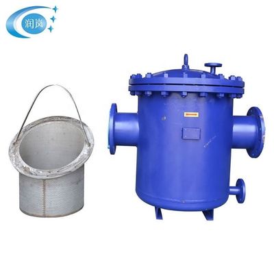 SS 304 316L Stainless Steel Basket Filter for Water Liquid at Standard Temperature