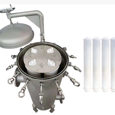 Quick-Release Mechanism Compact Plastic Cartridge Filter Housing 62KG Weight for Hotels