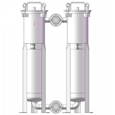 Durable Duplex Bag Filter Housing and Basket Strainers for Energy Mining Weight KG 62