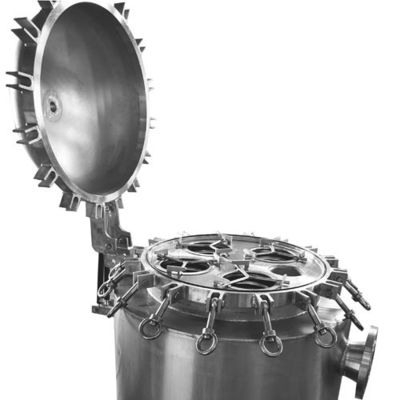 Customizable 62KG Heating Jacket Bag Filter Housing for Viscous Liquid Filtration