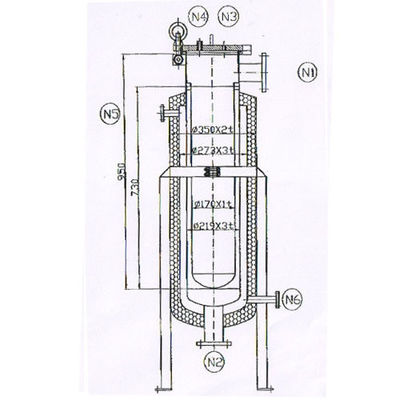 62KG Stainless Steel Jacket Water Bag Filter Housing for Farms